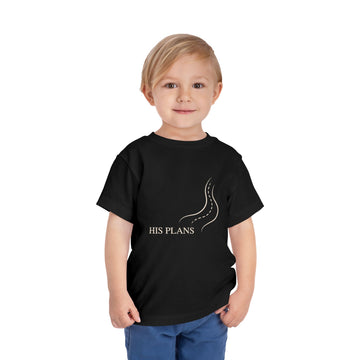 TODDLER His Plans are the Best Plans | Tee Shirt