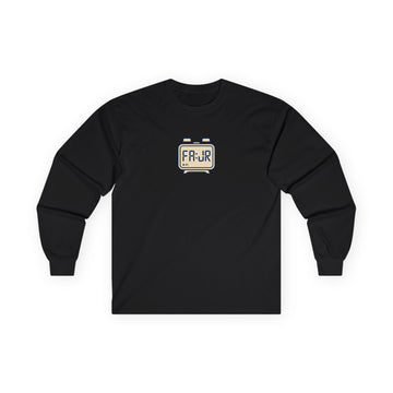 FAJR Alarm Clock Graphic Long Sleeve Tee | FA:JR Minimal Vintage Design