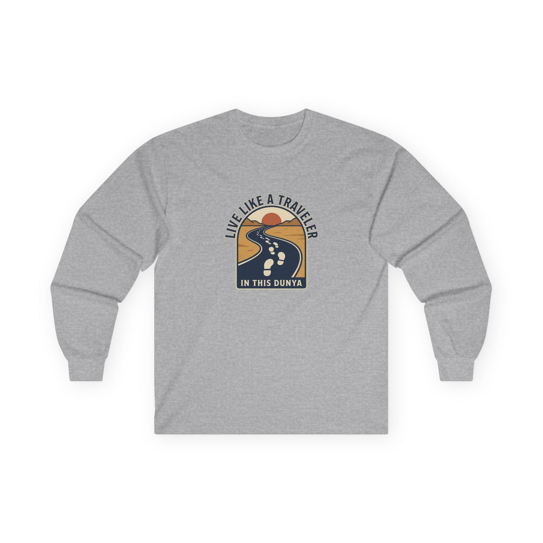 Live Like a Traveler Graphic Long Sleeve Tee | travel shirt