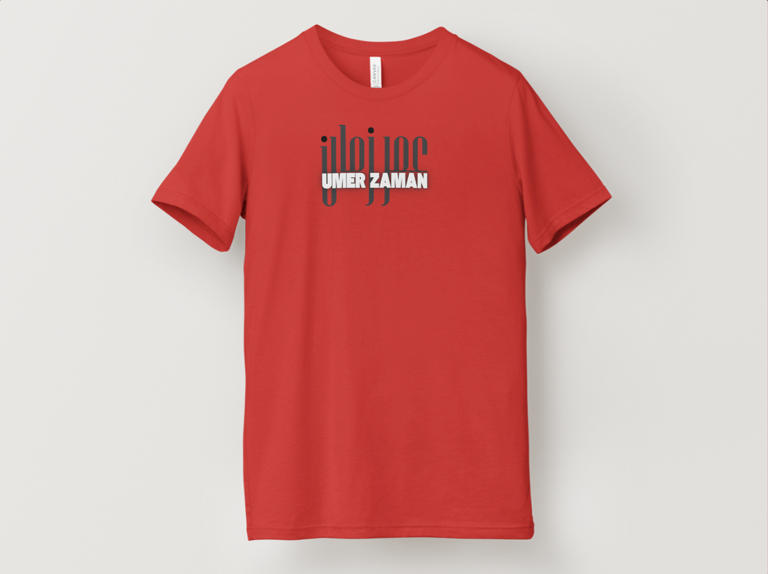 Umer Zaman - Red T-Shirt