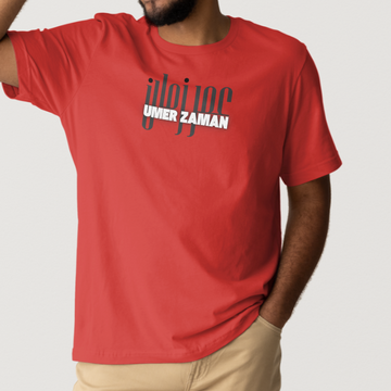 Umer Zaman - Red T-Shirt