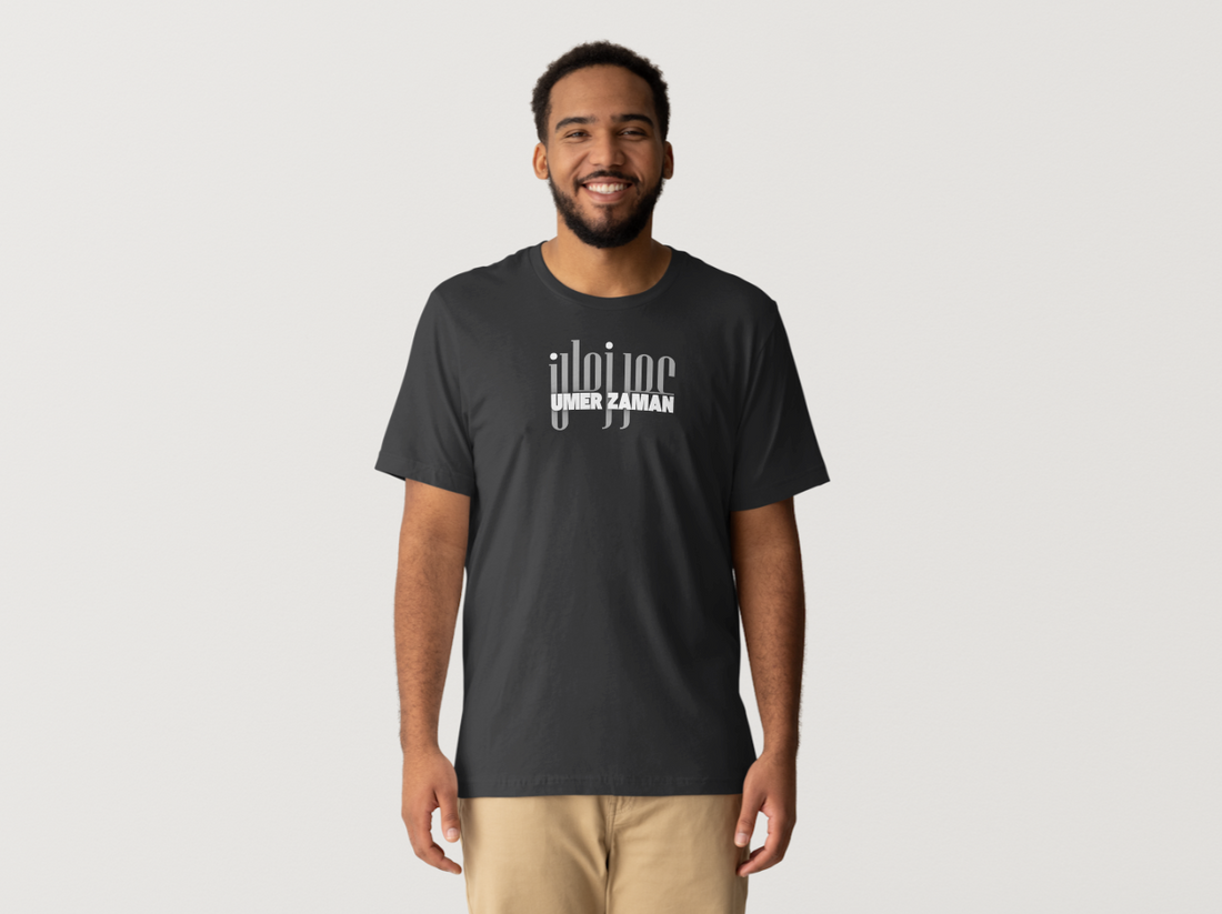 Umer Zaman - Black T-Shirt